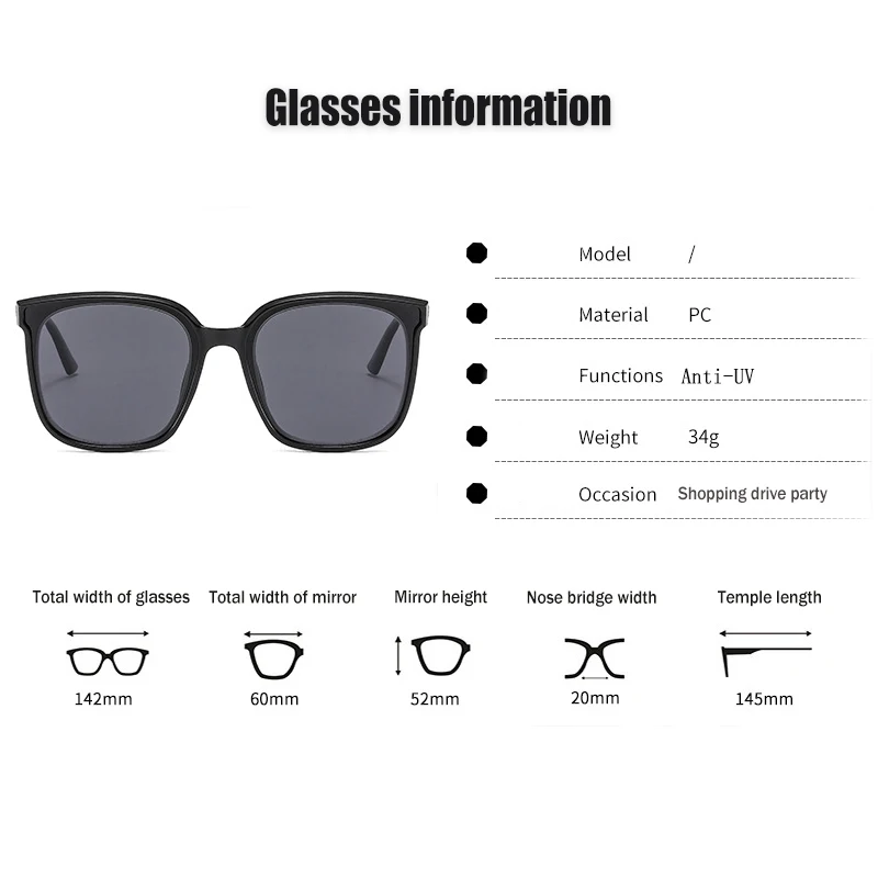 -0.5 -1.0 -1.5 LA -6.0 Miopie ochelari de Soare Dioptrie Polarizat Ochelari de Soare pentru Miop Bărbați Femei Miop Nuante