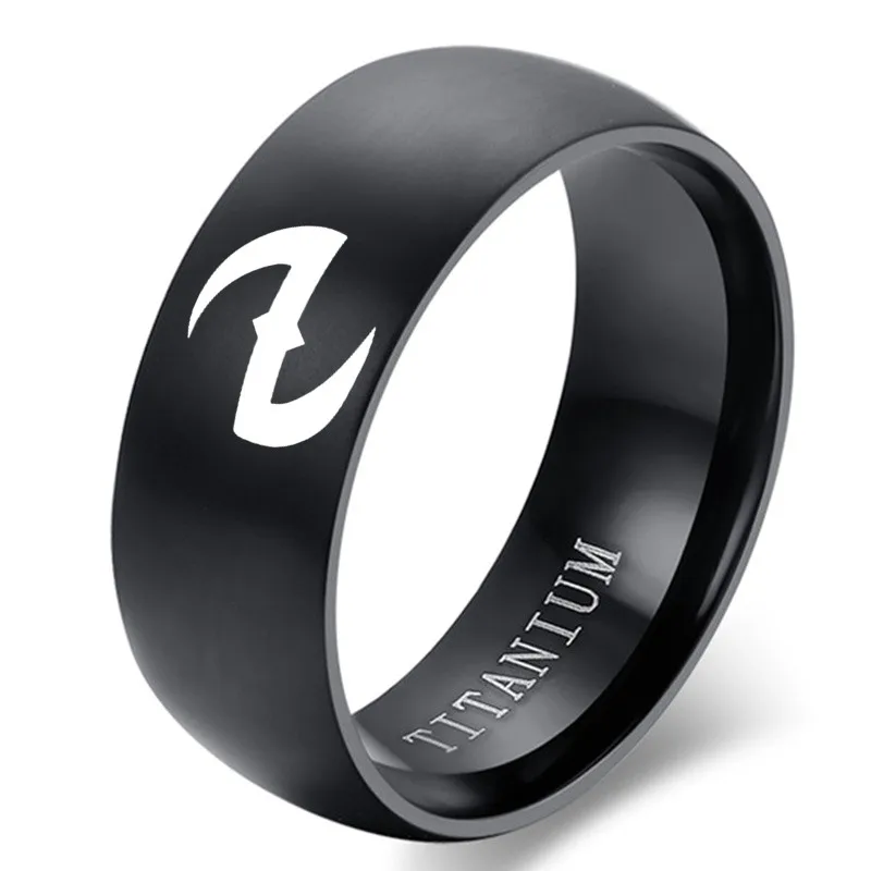 1 BUC Unul de 8mm Evanescence Oțel Titan Ring Degetul Bijuterii pentru iubitorii de Muzică