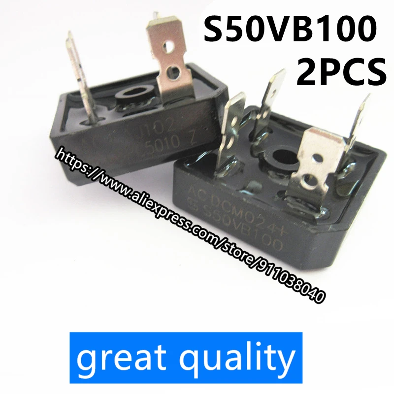 2 BUC/LOT Invertor sudura mașină de întreținere accesorii comune S50VB100 50A 1000V punte redresoare 5010