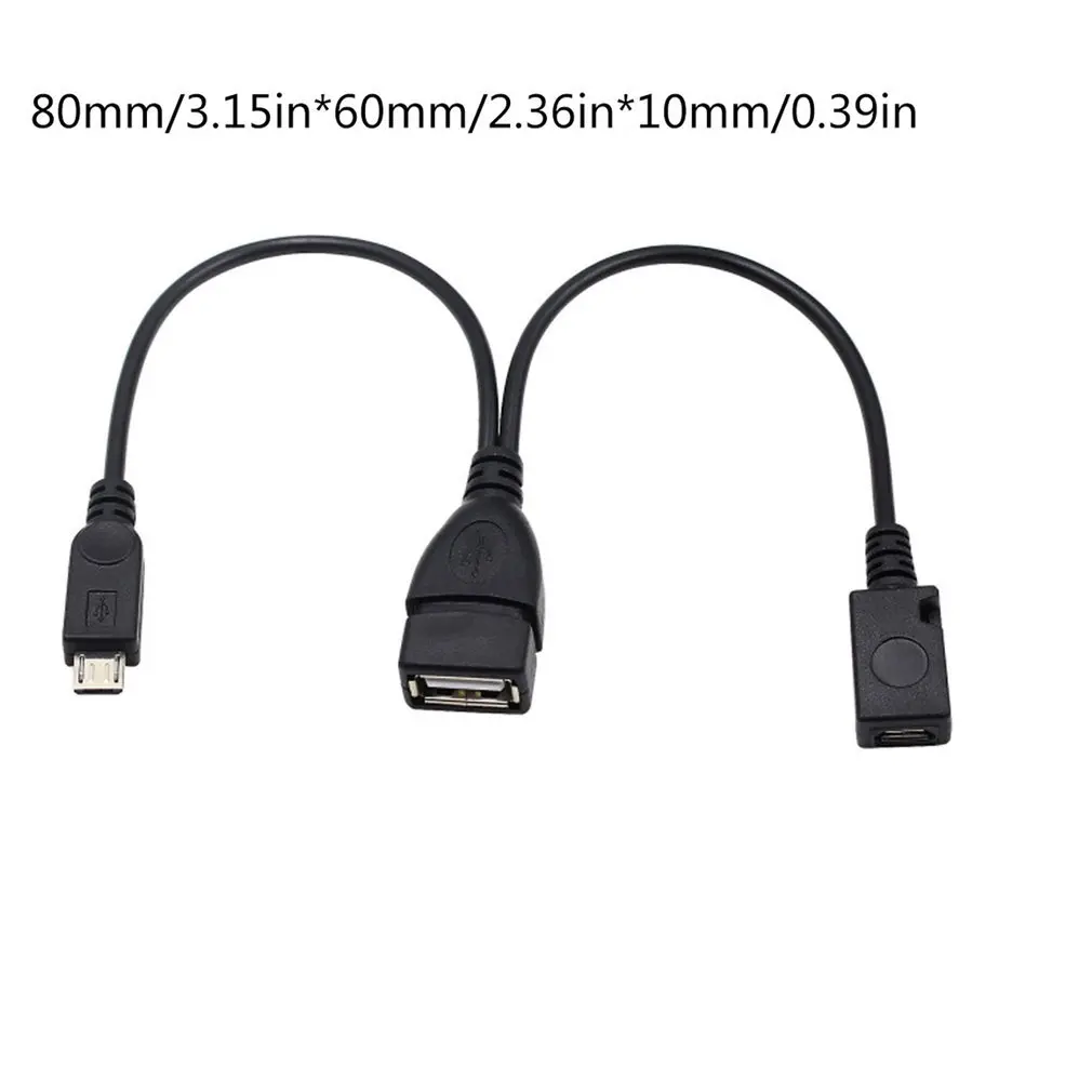 2 BUC Port Usb Adaptor Terminal Cablu Otg Pentru Foc Tv 3 Sau 2nd Gen Stick de Foc