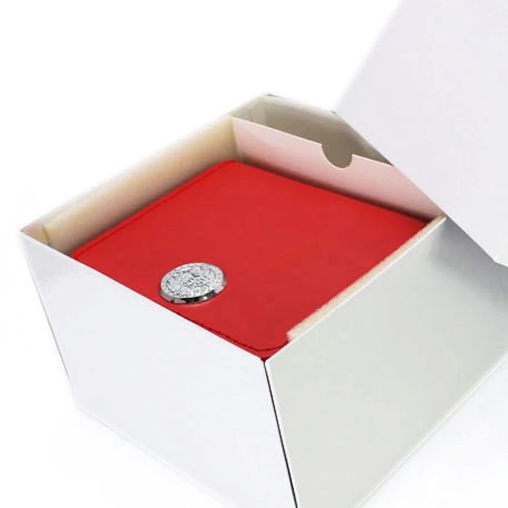 2021 Lux Pătrat Roșu Broșură Carte Tag-uri Și Ziare În limba engleză Ceasuri Cutie Originala Interior Exterior Bărbați Ceas cutie