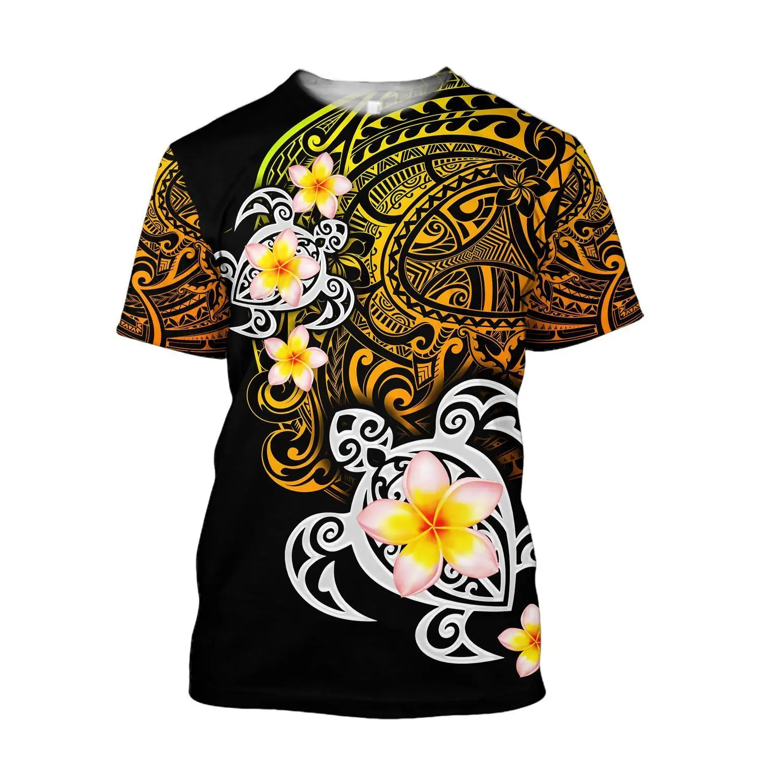 2021 Vară pentru Bărbați t-shirt Uimitoare Polineziene Turtle Tatuaj 3D Imprimate Harajuku Casual Maneca scurta tricouri Unisex topuri QDL025