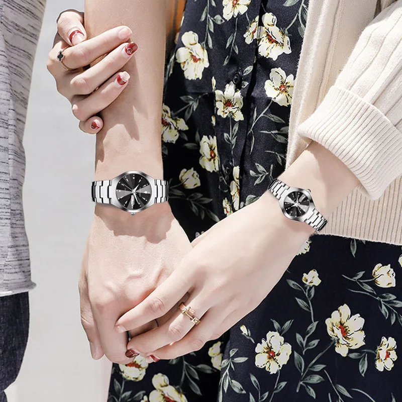 2021 noi Cupluri de moda ceasuri Femei marca diamant, cuarț Impermeabil ceas Luminos ceasuri Barbati pentru două iubitorii de ceasuri casual