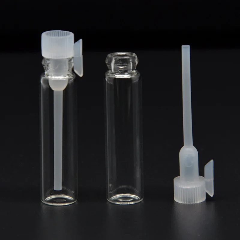 20buc 1ml/2ml/3ml Gol Mini Pahar ulei Esențial sticlutele de Parfum Mic Eșantion Flacoane de Lichid de Aromoterapie Recipientele de Testare