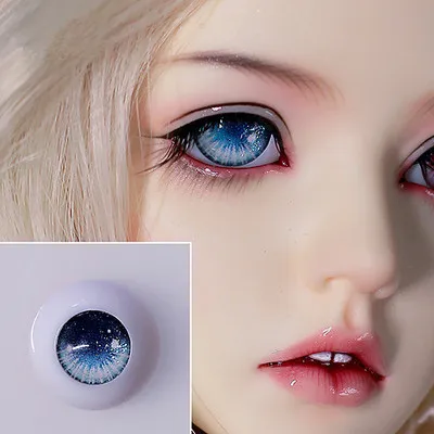 BJD papusa simulare ochi este potrivit pentru 10mm12mm14mm16mm18mm mici iris desene animate ochi presiune magenta mov si alte culori