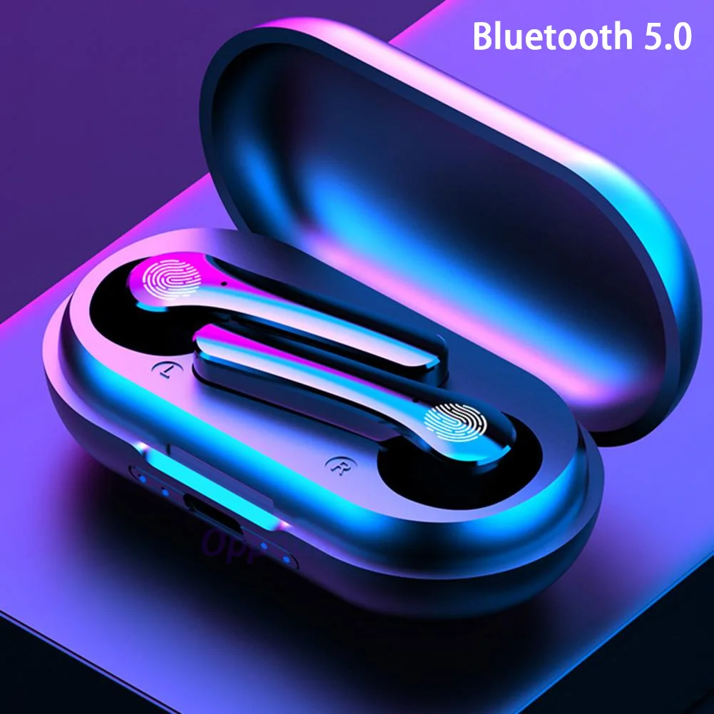 Bluetooth 5.0 Cască 9D Stereo Wireless Y18 TWS Căști Impermeabil cu Cască cu Microfon pentru Android IOS Toți Telefon Inteligent
