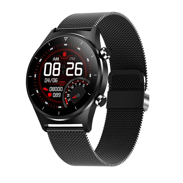 Cel mai nou Ceas Inteligent E13 Bărbați Sport SmartWatch Suport GPS Pedometru Ecran Rotund Bluetooth Ceas de mână Pentru Femei IOS Huawei Xiaom