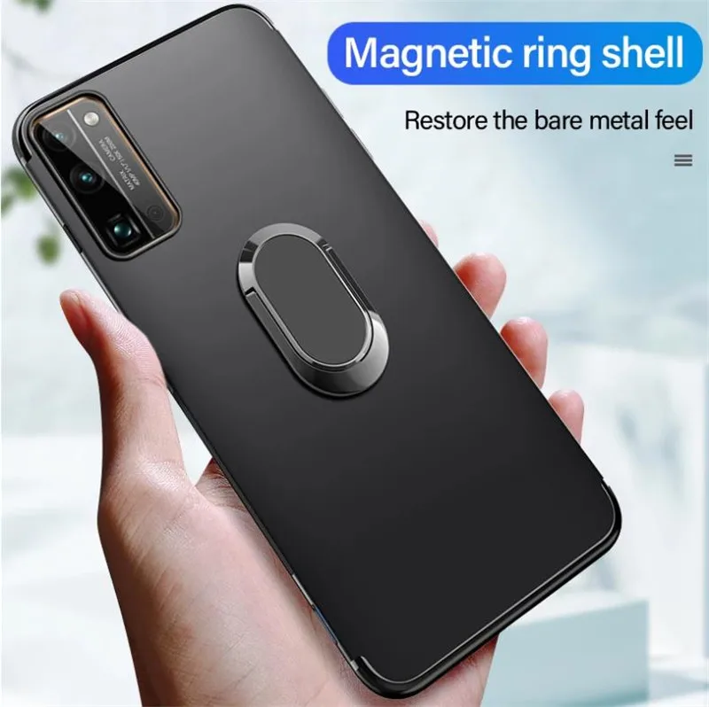 Degetul Stand Suport Magnetic Caz pentru Motorola Moto Unul Hiper Power Viziune Macro Acțiune Fusion Plus Global M X4 Acoperi