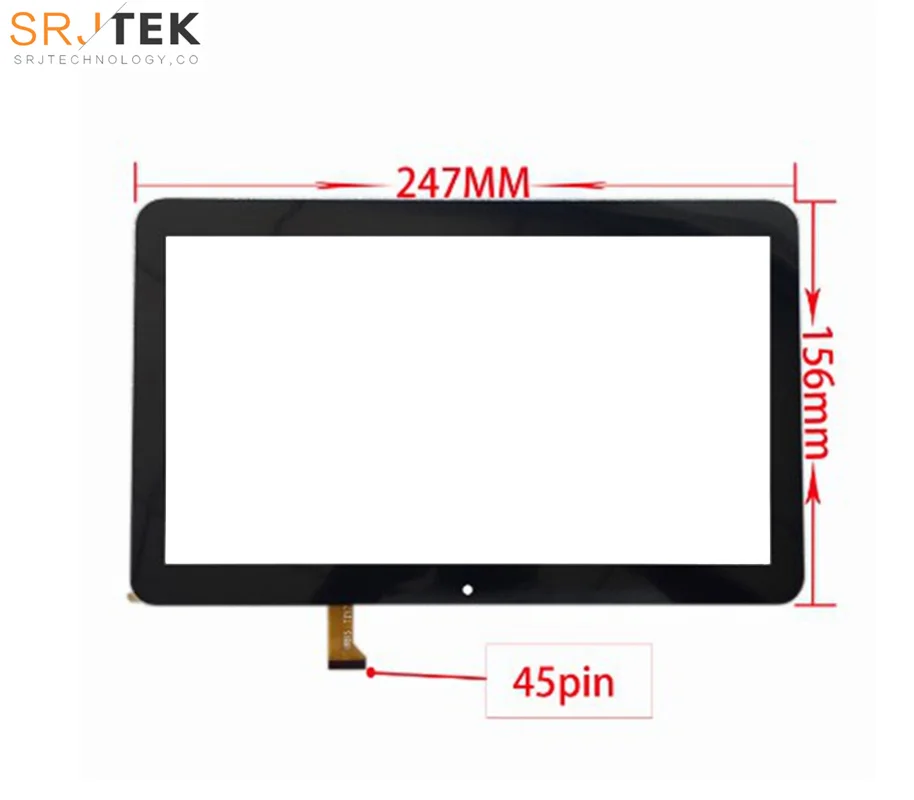 Display Pentru Irbis TZ170 TZ 170 TZ-170 Tablet PC cu Ecran Tactil Capacitiv Panou Exterior Digitizer Ansamblul de Sticlă de Înlocuire Senzor