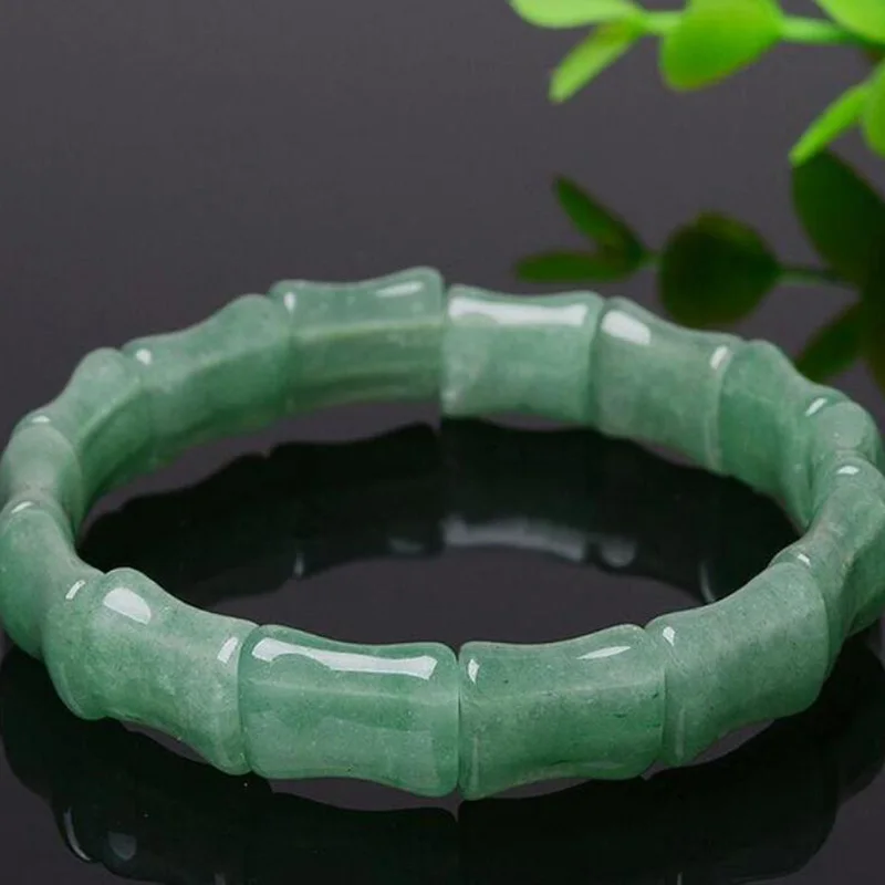 Jadery Clasic Naturale Jad Verde Smarald Bratari Pentru Femei Geometrice Piatră Prețioasă Brățări Brățări Cel Mai Bun Cadou Bijuterii Fine 2019