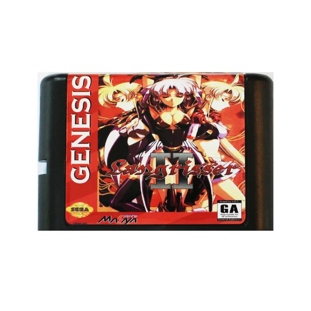 Langrisser 2 16 biți MD Carte de Joc Pentru Sega Mega Drive Pentru SEGA Genesis