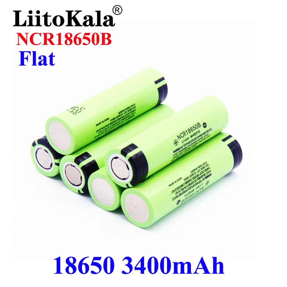 LiitoKala Original Nou NCR18650B 3.7 v 18650 3400 mah Litiu Baterie Reîncărcabilă Lanterna baterii