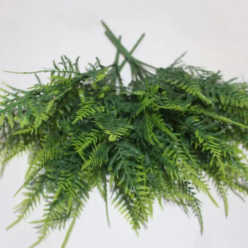 Noi Artificială Arbuști Creative Artificiale Decorative Plante Ferigi Simulare De Plante De Plastic Floare Feriga Material De Perete Accesorii