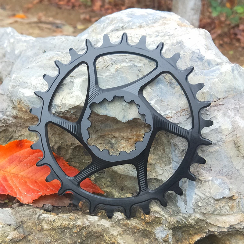 Trece Quest Mountain Bike Foaia Oval 3mm, 6mm Offset MTB Lanț Inel Rotund Înguste Dinte Larg Placa de Biciclete Roată de Lanț pentru SRAM