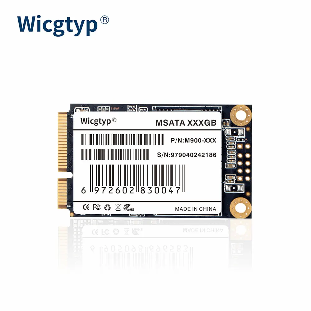 Wicgtyp SSD mSATA 128GB mSATA Hard Disk SSD Pentru Laptop 3.5 mm Internal Solid state Drive pentru 6430u, ST-LST01